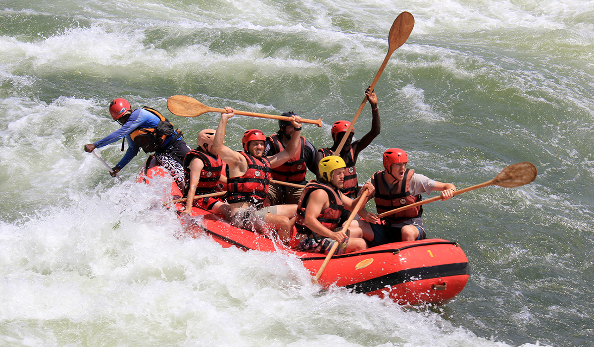 White Water Rafting in Uganda