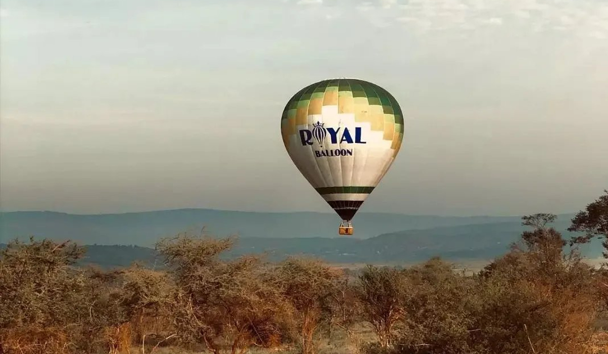 Hot Air Balloon Safari in Akagera National Park